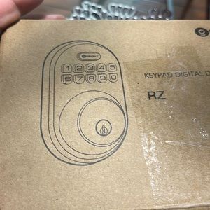 Orange iot Orangeiot Keypad Digital Deadbolt. Open Box -new